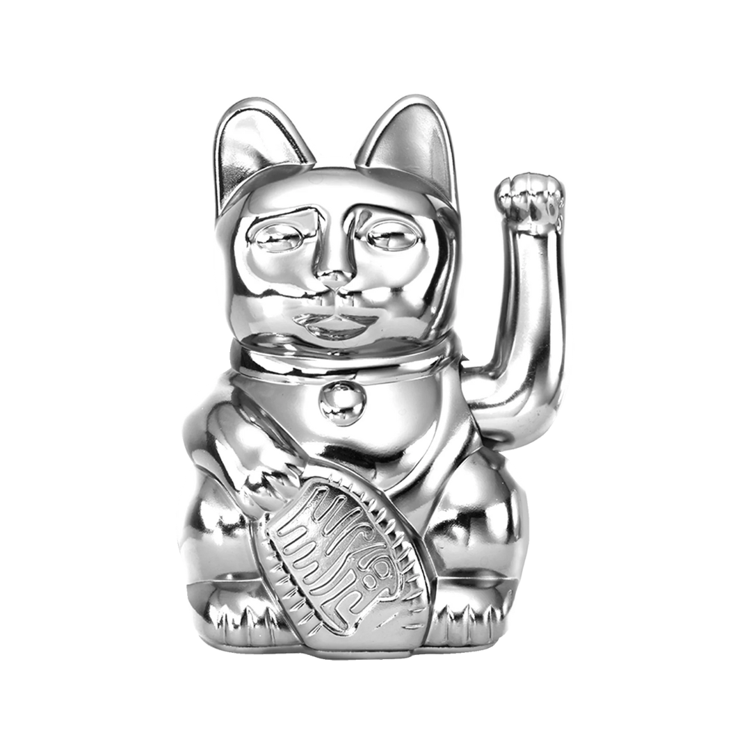 Cosmic Lucky Cat | Shiny Silver