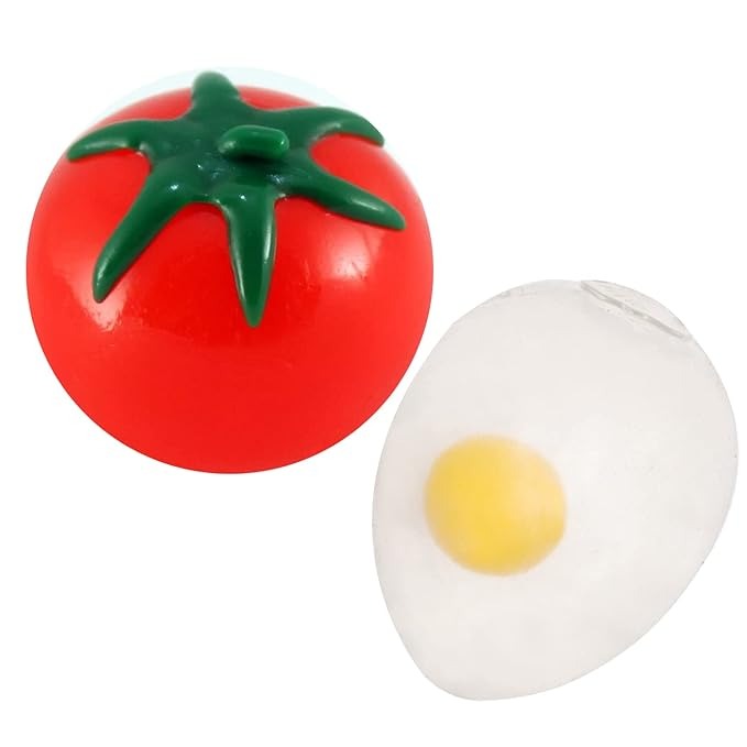 Anti-stress Fracass'oeuf and Fracass'tomate
