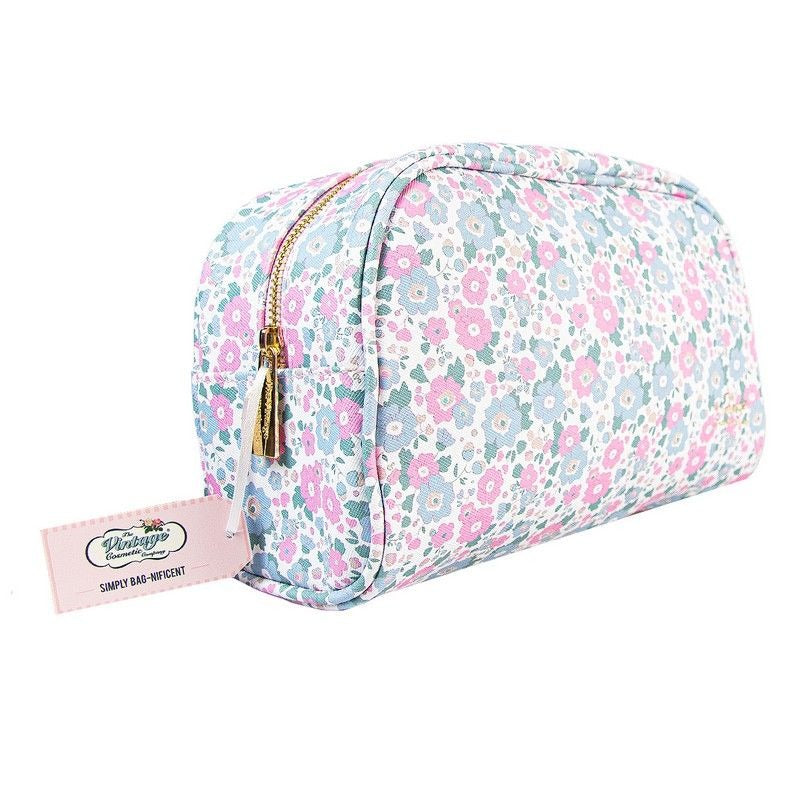 Large Oval Makeup Bag Periwinkle