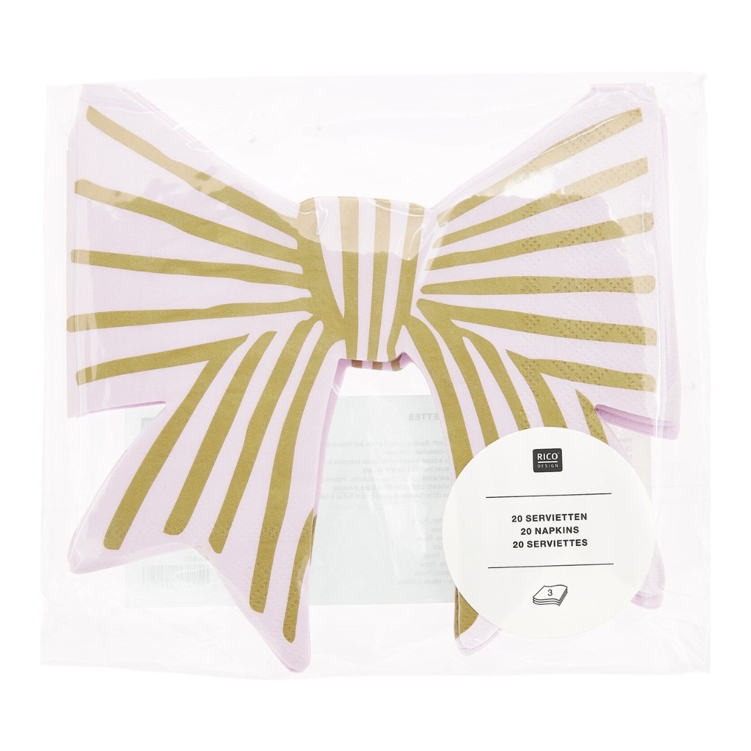 Bows And Stripes Napkins
