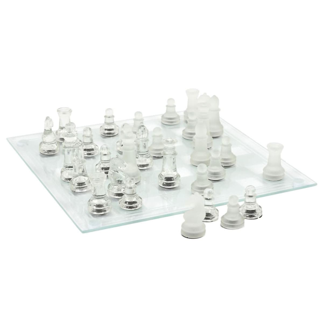 Glass Chess Set