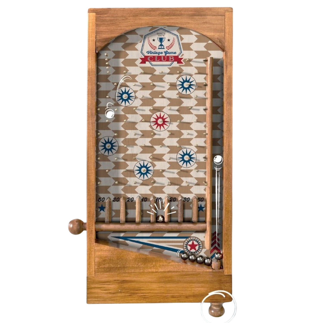 Boston Wooden Pinball Machine