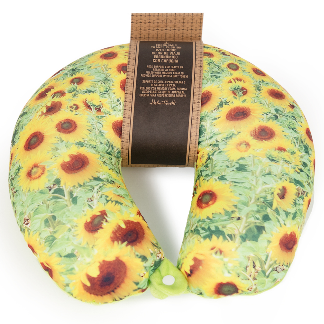 Travel Cushion | Sunflowers