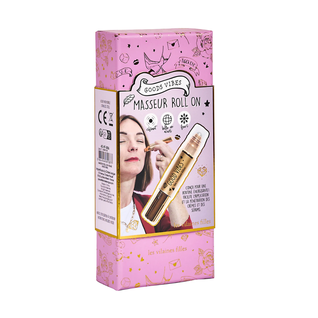 Good Vibes Face Roll-On Massager