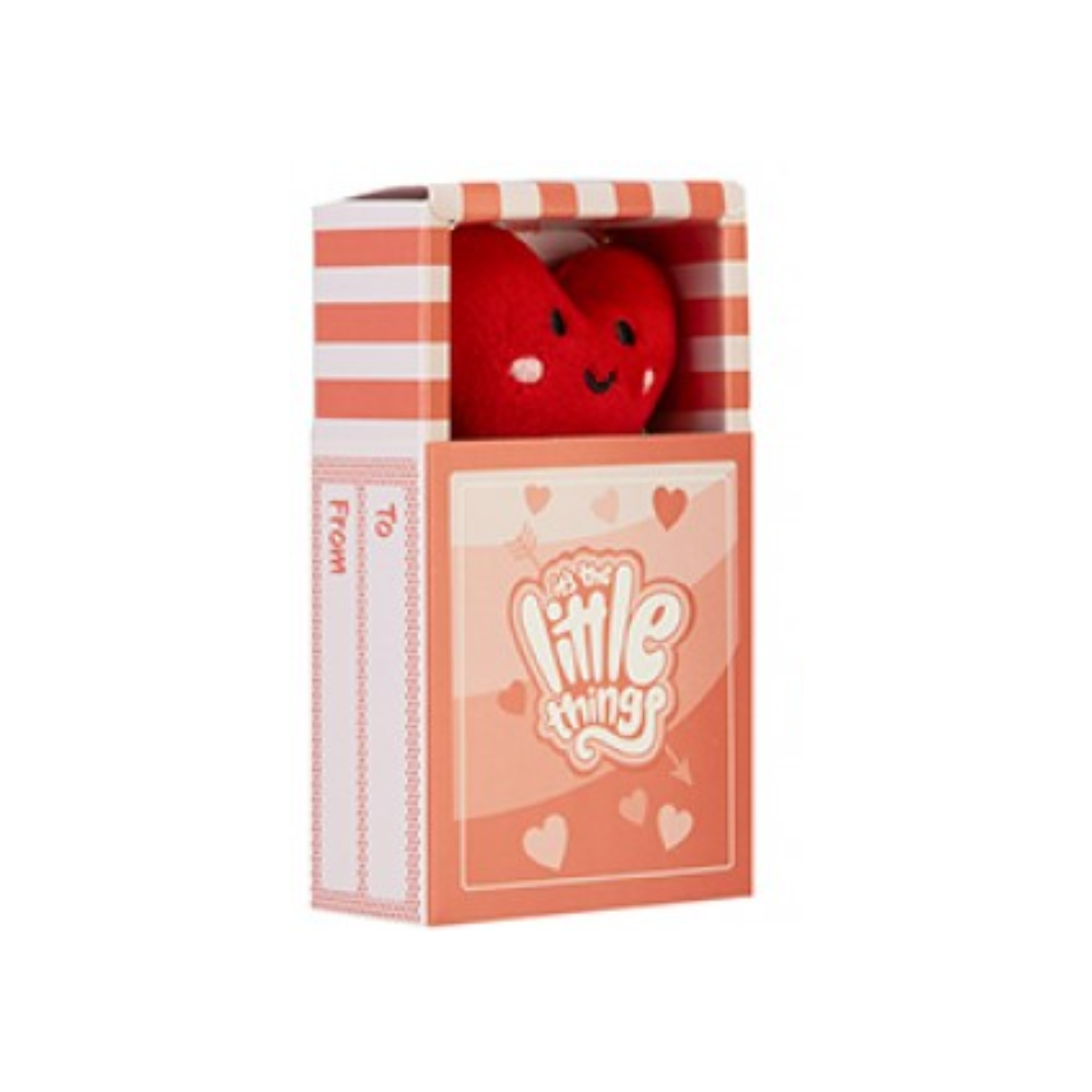 Mini Heart Plush In A Matchbox