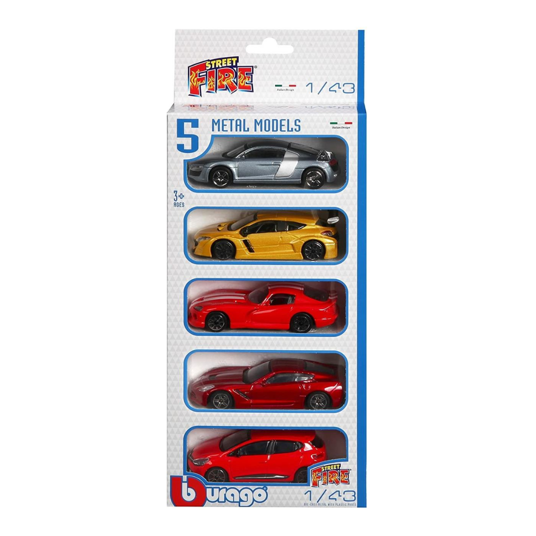 Street Fire Car Set of 5