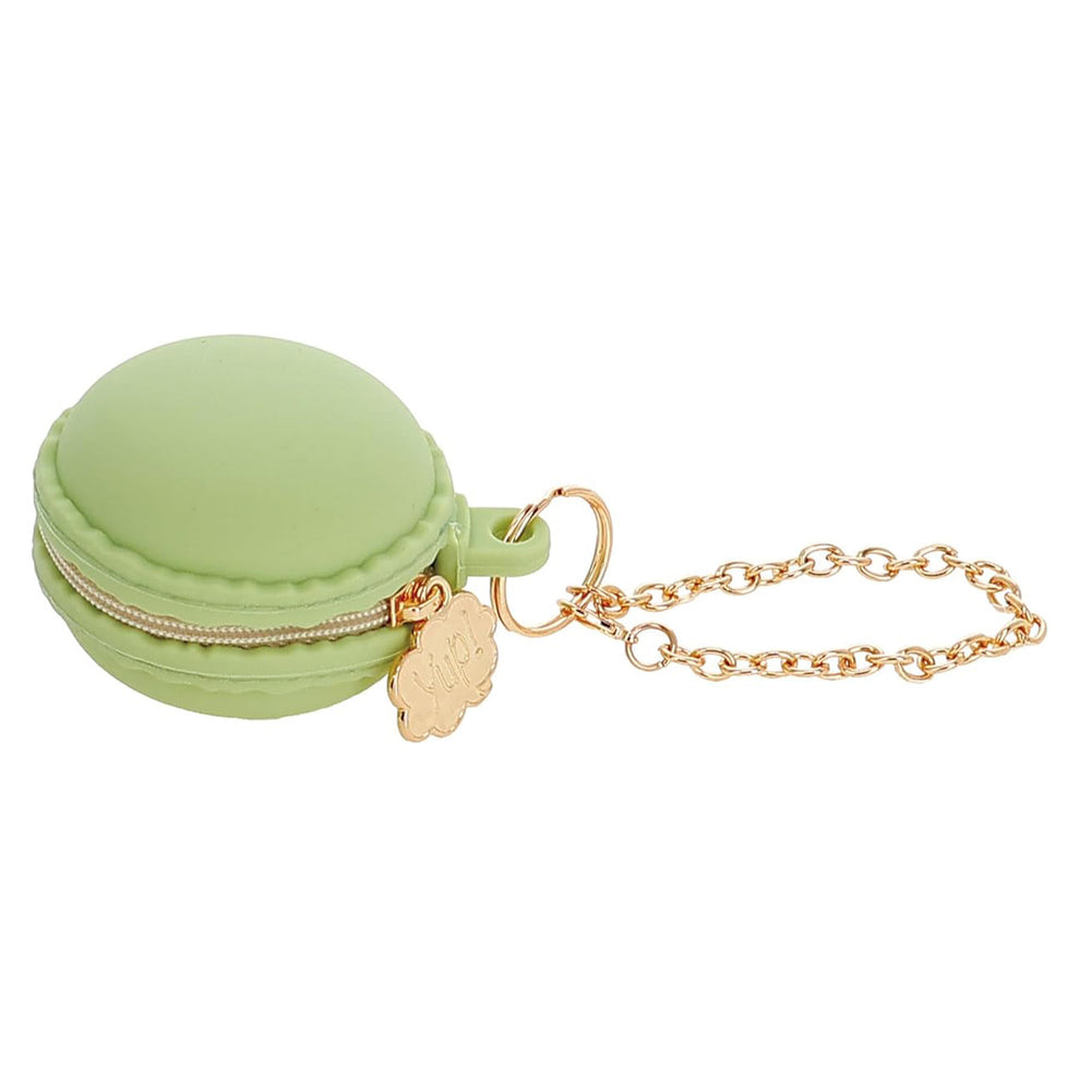 Pistachio Macaron Pouch Charm