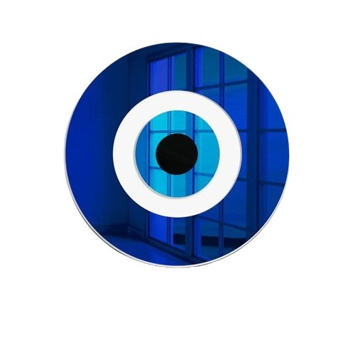 Mirror Minimalist Evil Eye Reflective Wall Art