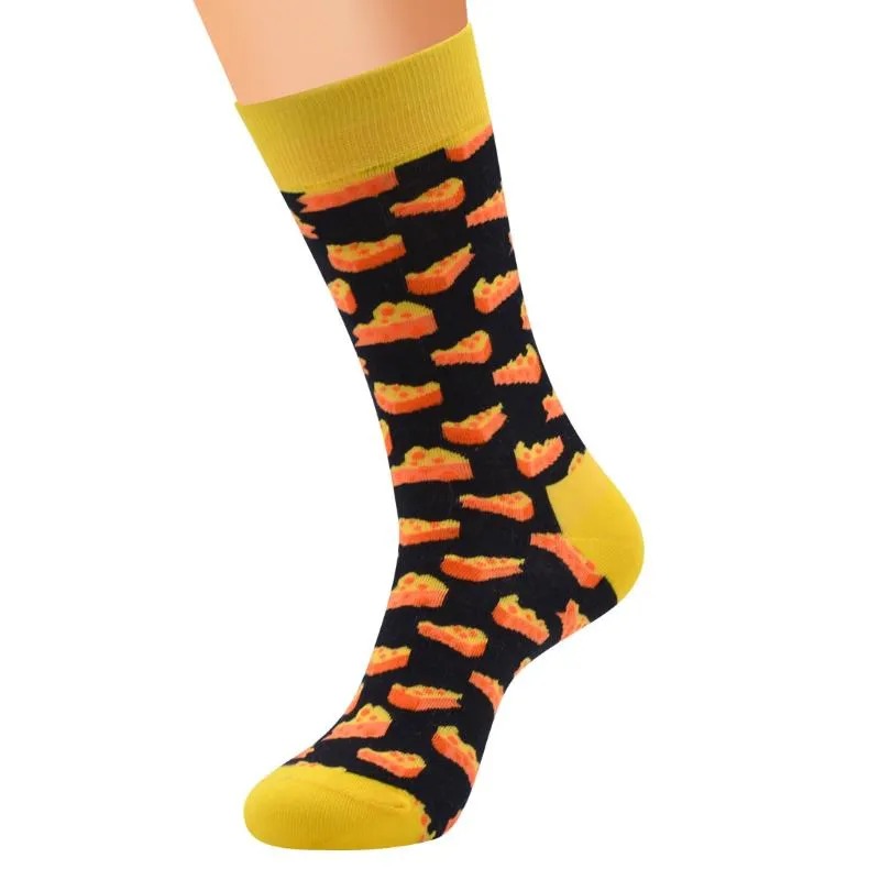Soxxiez Cheese Black Socks