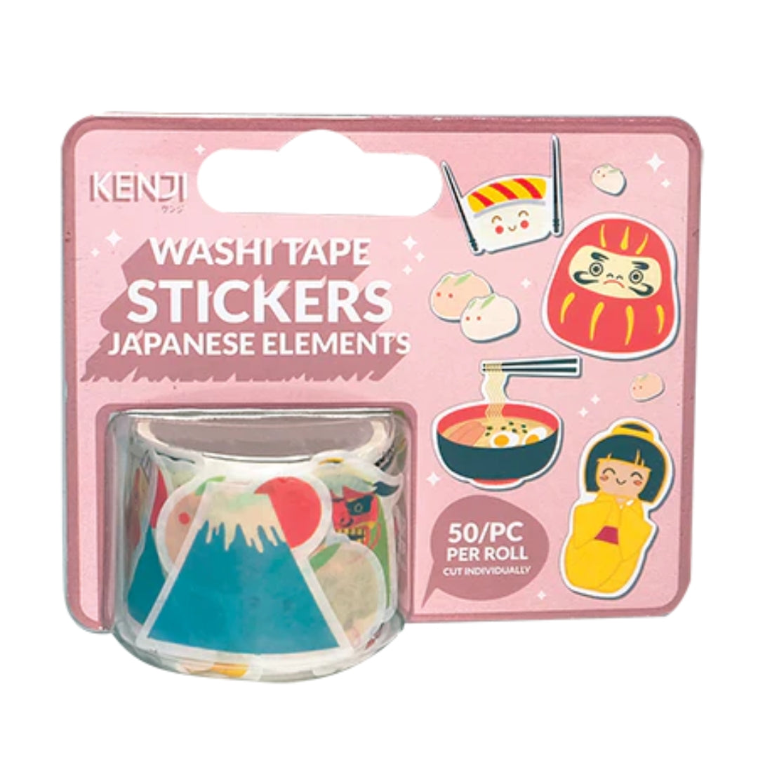 Washi Tape Stickers | Japanese