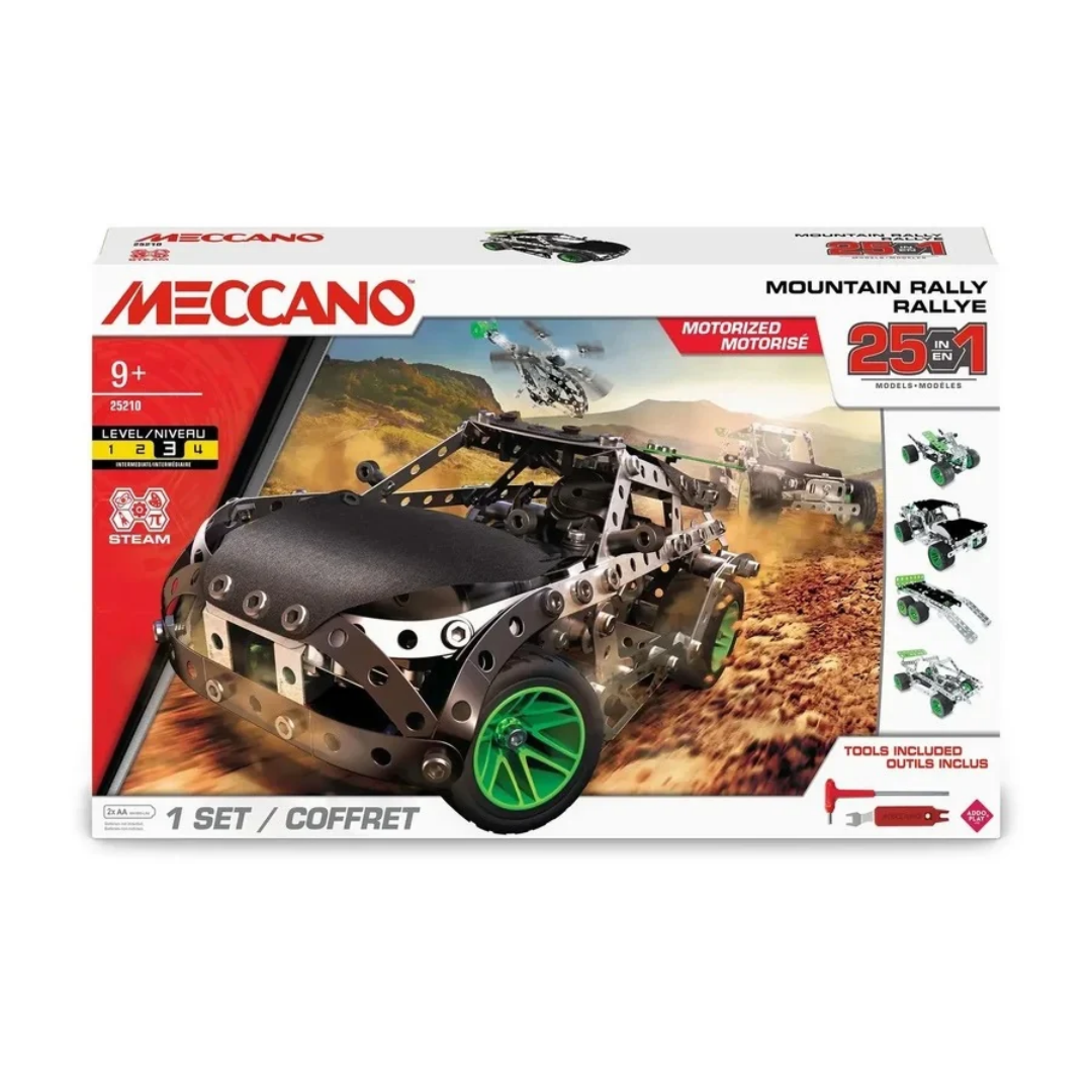 Meccano | 10 MULTI MODEL SET - MOUNTAIN RALLY