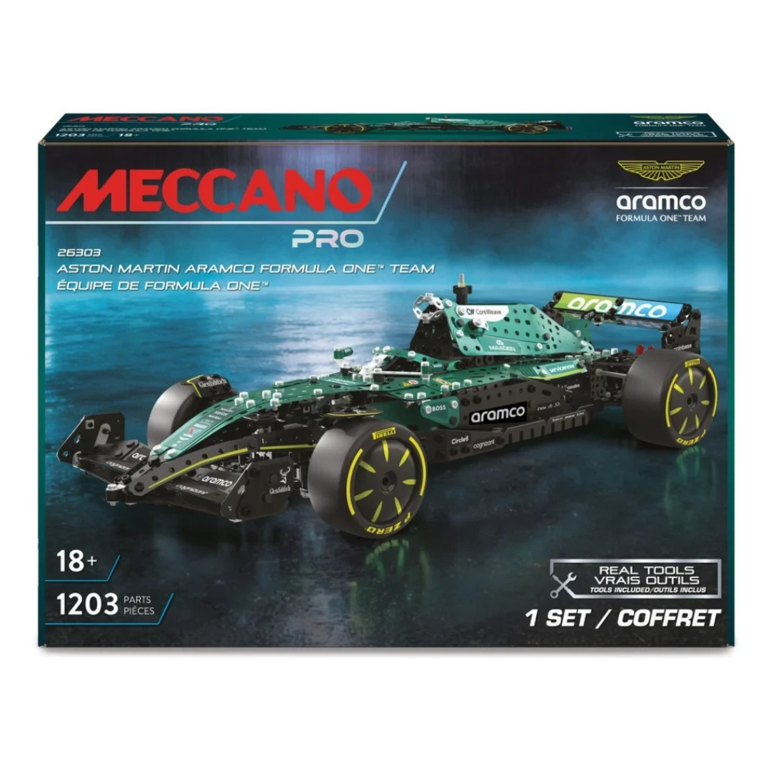 Meccano | ASTON MARTIN ARAMCO F1 AMR25 RACE CAR