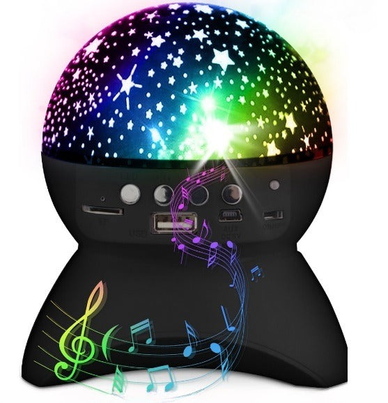 Wireless Bluetooth Nightlight Speaker - Black