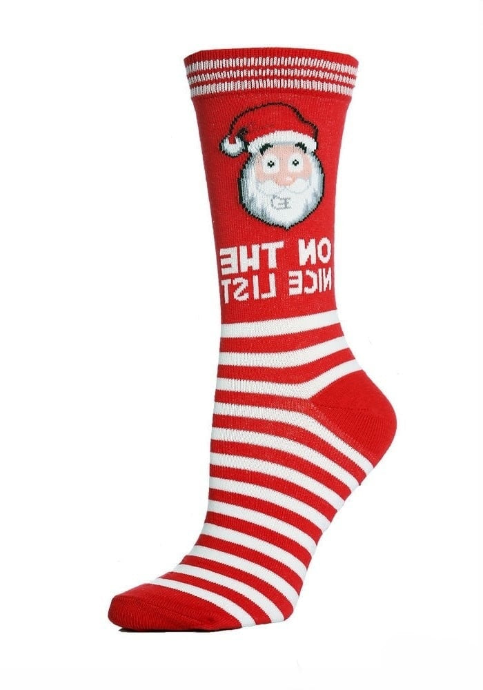 Soxxiez Santa Red Socks