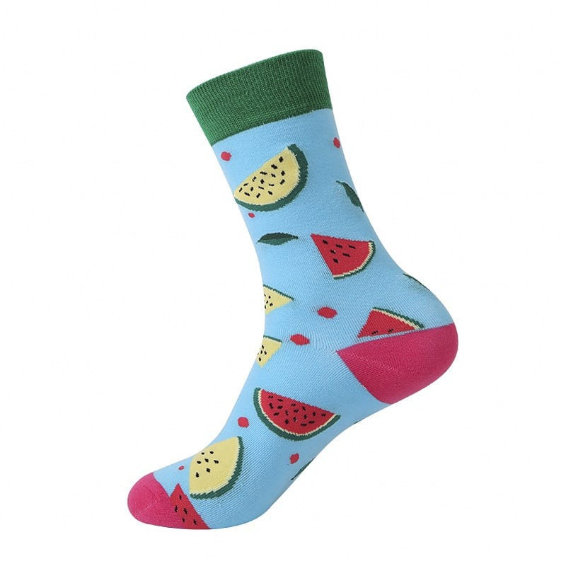 Soxxiez Watermelon Blue Socks