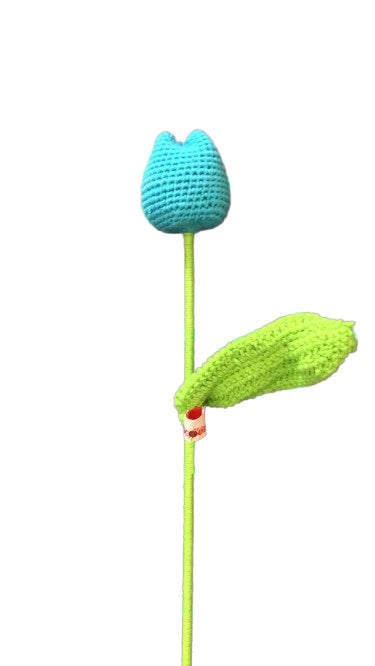 Handmade Rose Tulips - Turquoise