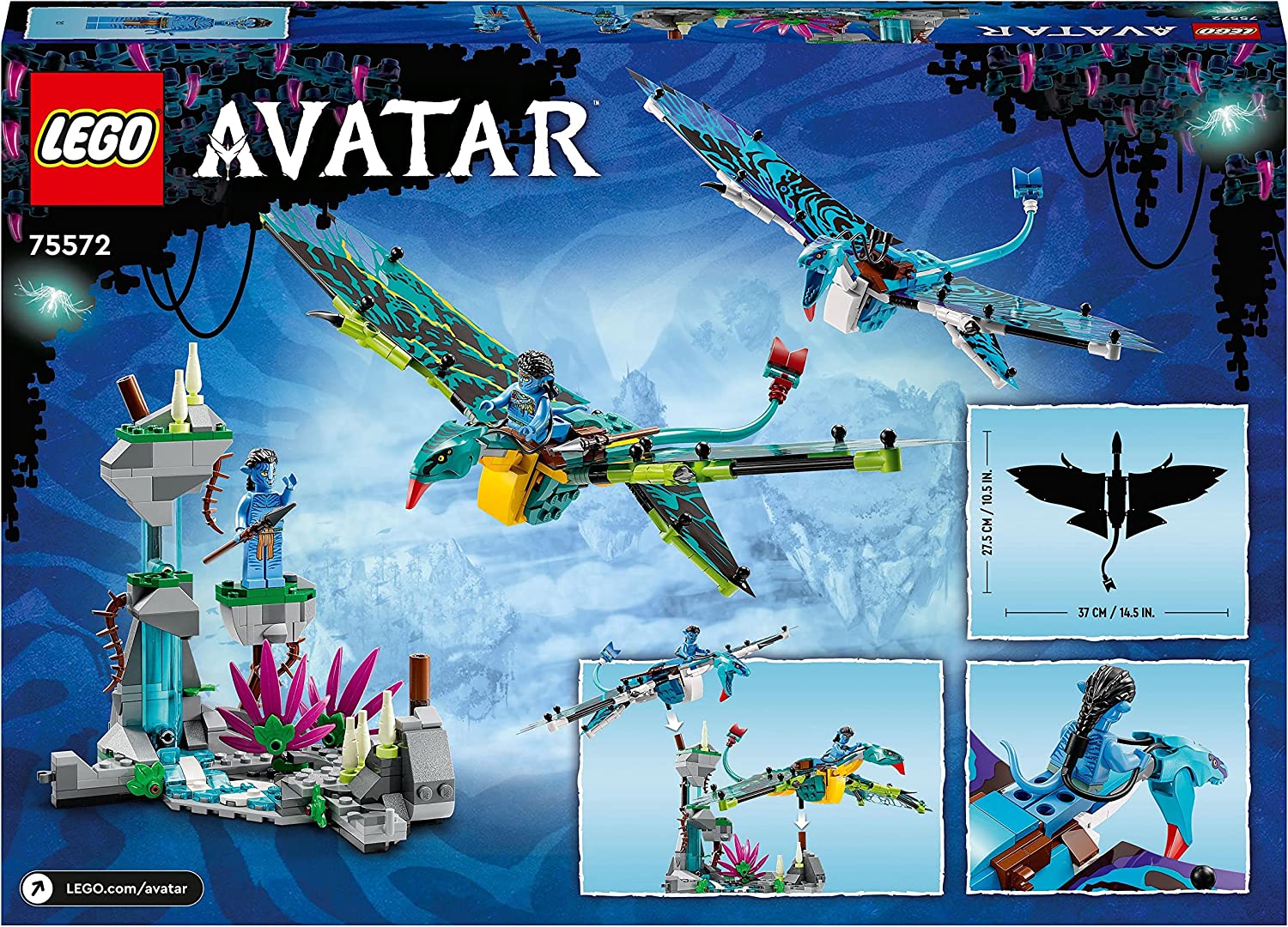 Avatar Jake & Neytiri’S First Banshee Flight, 572 Pcs