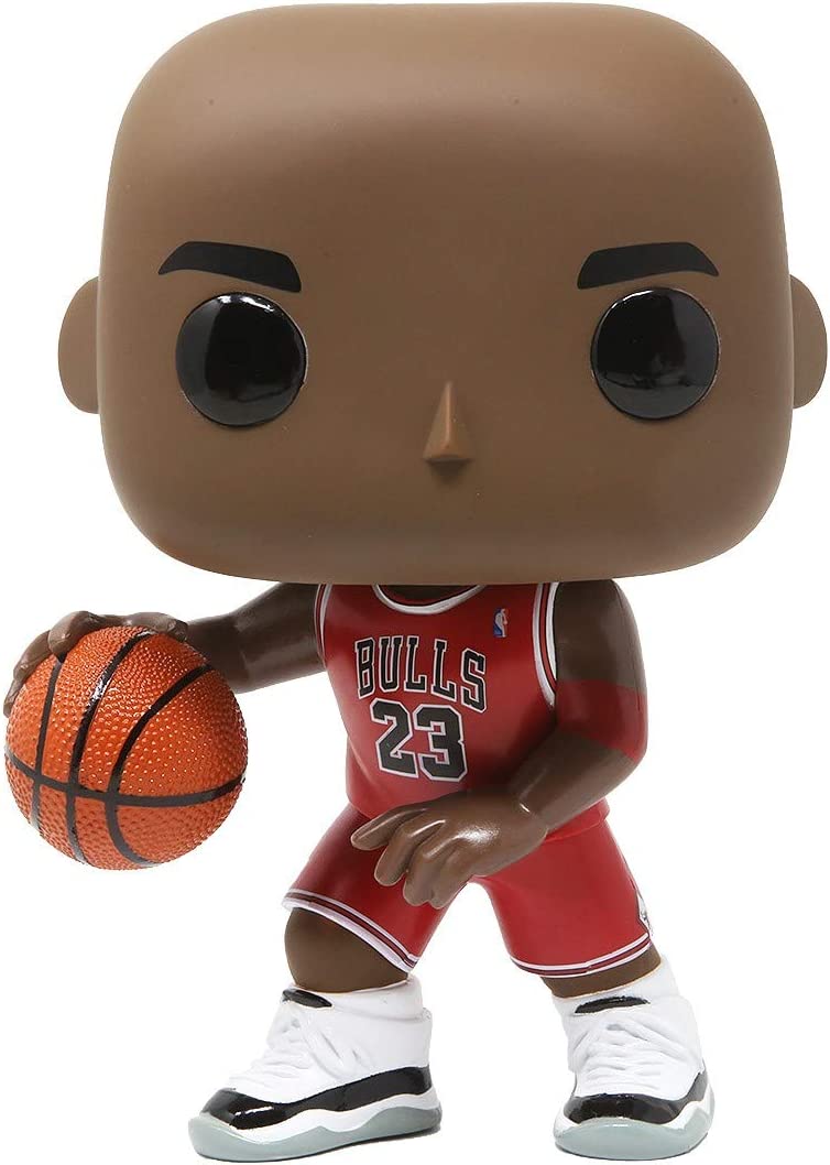 Funko Pop Jumbo Basketball NBA Bulls Michael Jordan-Red Jersey