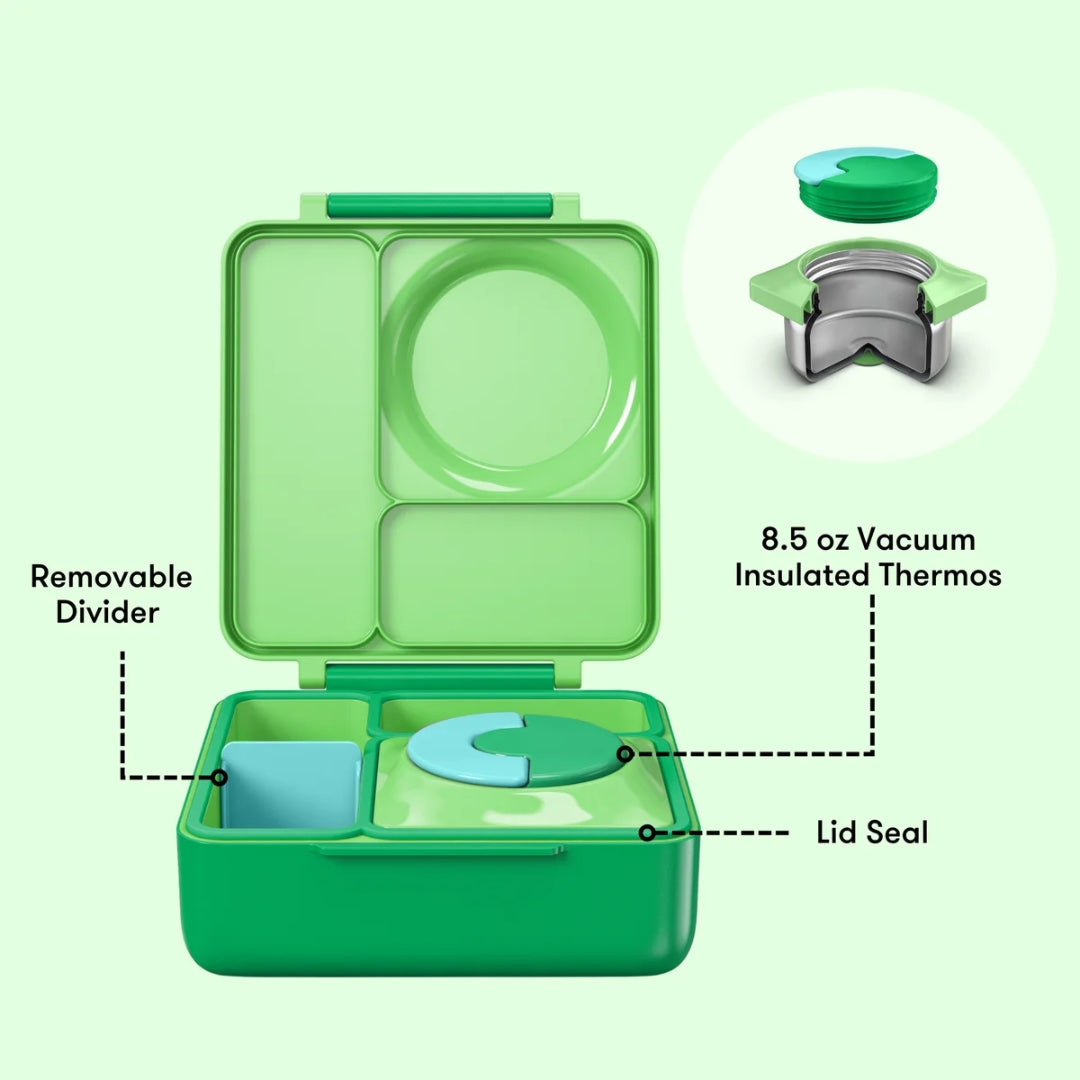 OmieBox Lunch Box | Apple Green