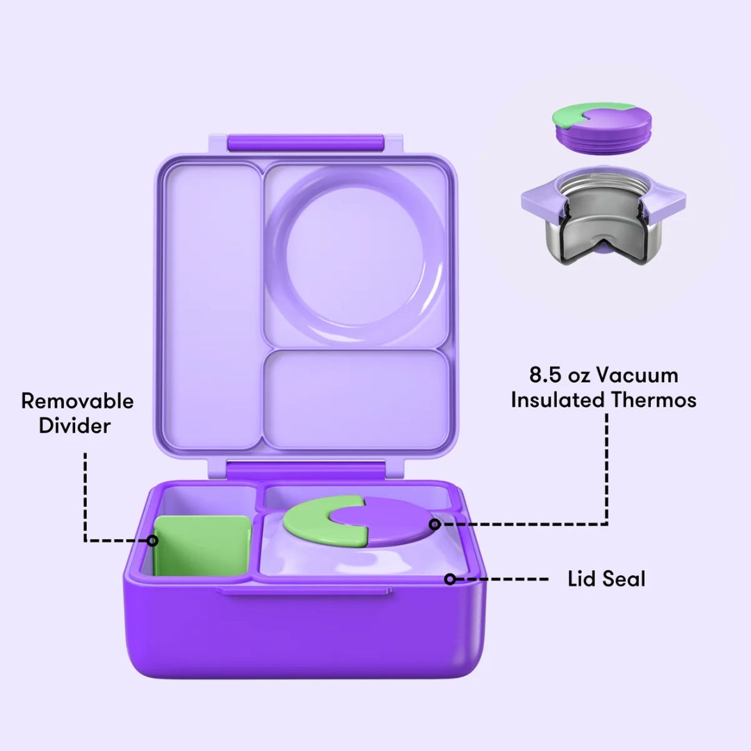 OmieBox Lunch Box | Lilac Purple