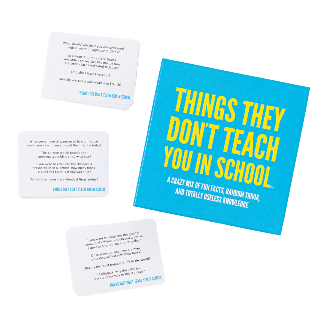 Things They Don't Teach You In School