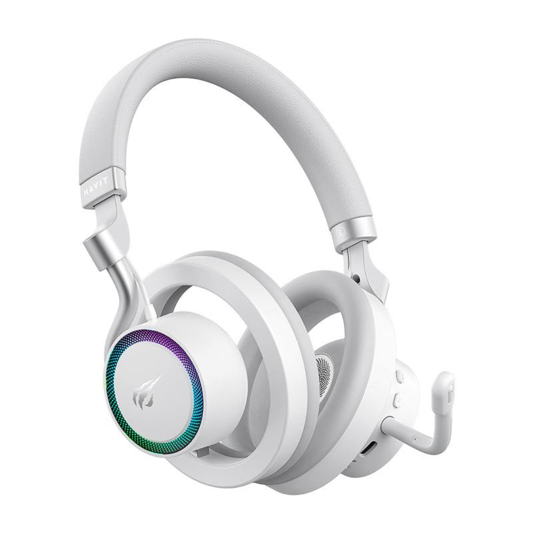 HAVIT Gaming Headphones Open-Headphone Stereo | White