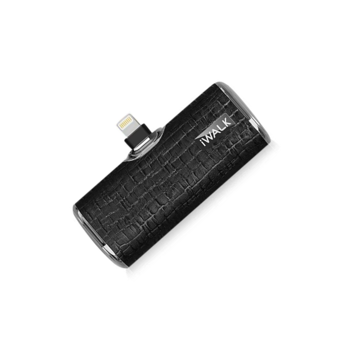 IWALK Lighting Powerbank | Black Leather