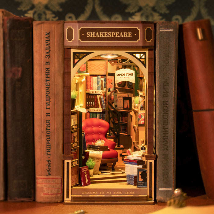 Wooden 3D Puzzle | Bookstore Book Nook