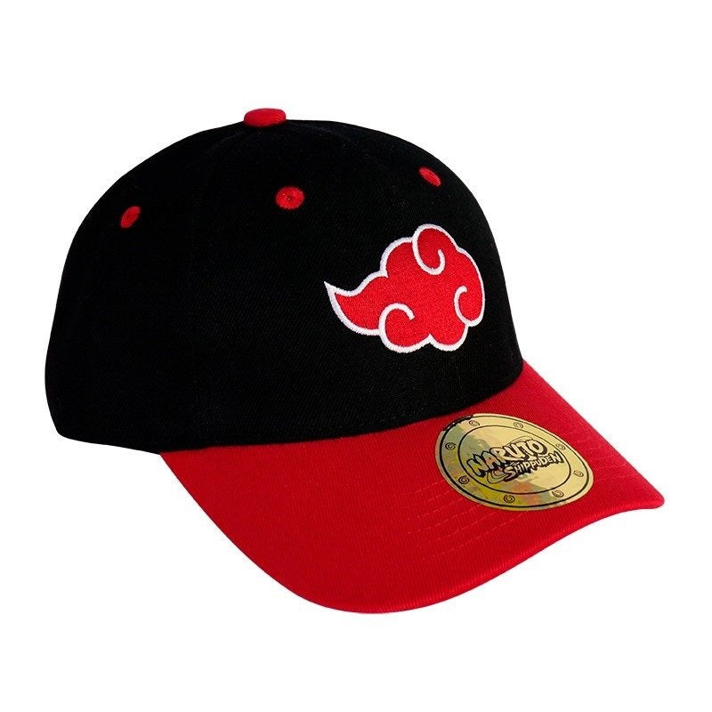 Naruto Shippuden Black & Red Akatsuki Cap