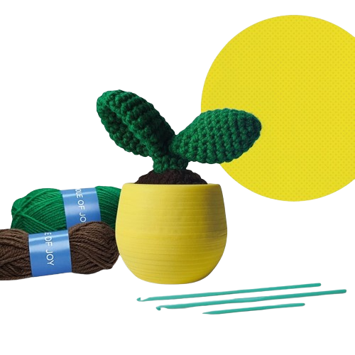 Crochet Cactus Leaf Kit