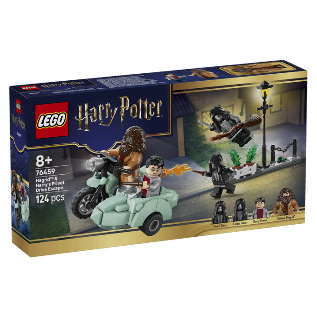 Lego Harry Potter | Hagrid and Harry's Privet Drive Escape