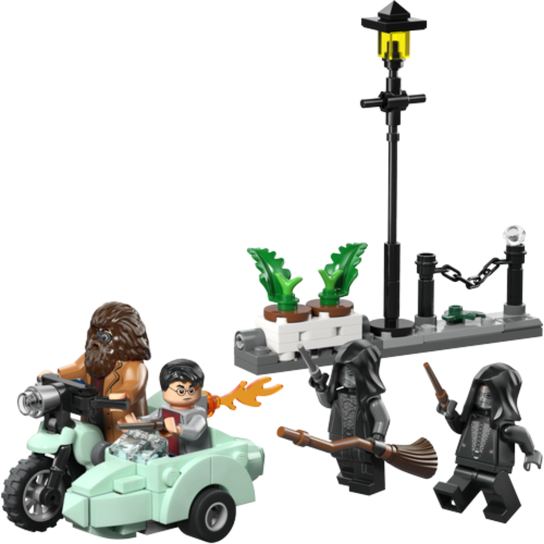 Lego Harry Potter | Hagrid and Harry's Privet Drive Escape