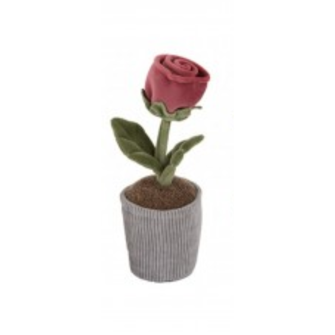 Rose In a Pot Plush