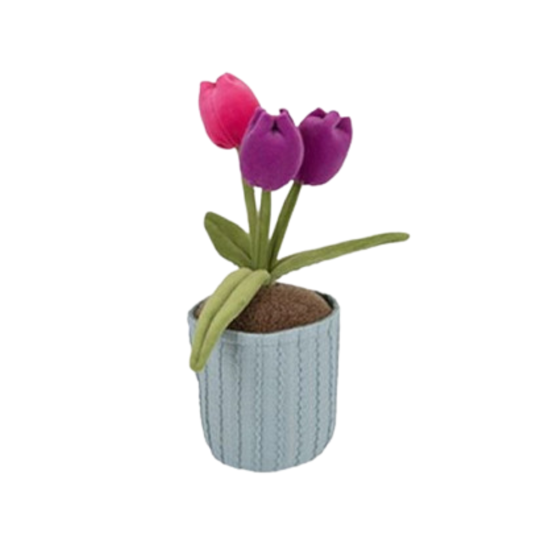 Tulips In a Pot Plush