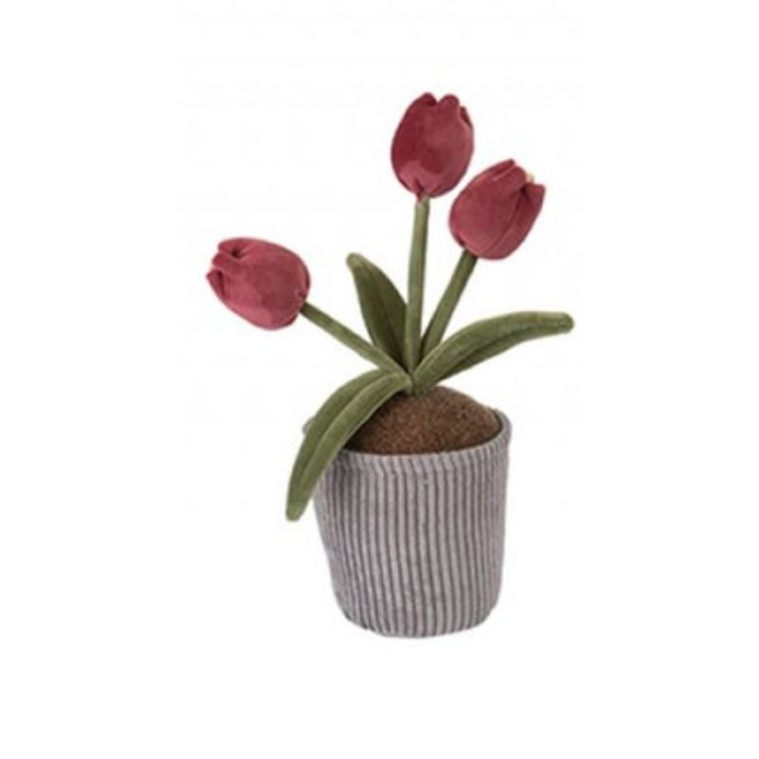 Tulips In a Pot Plush