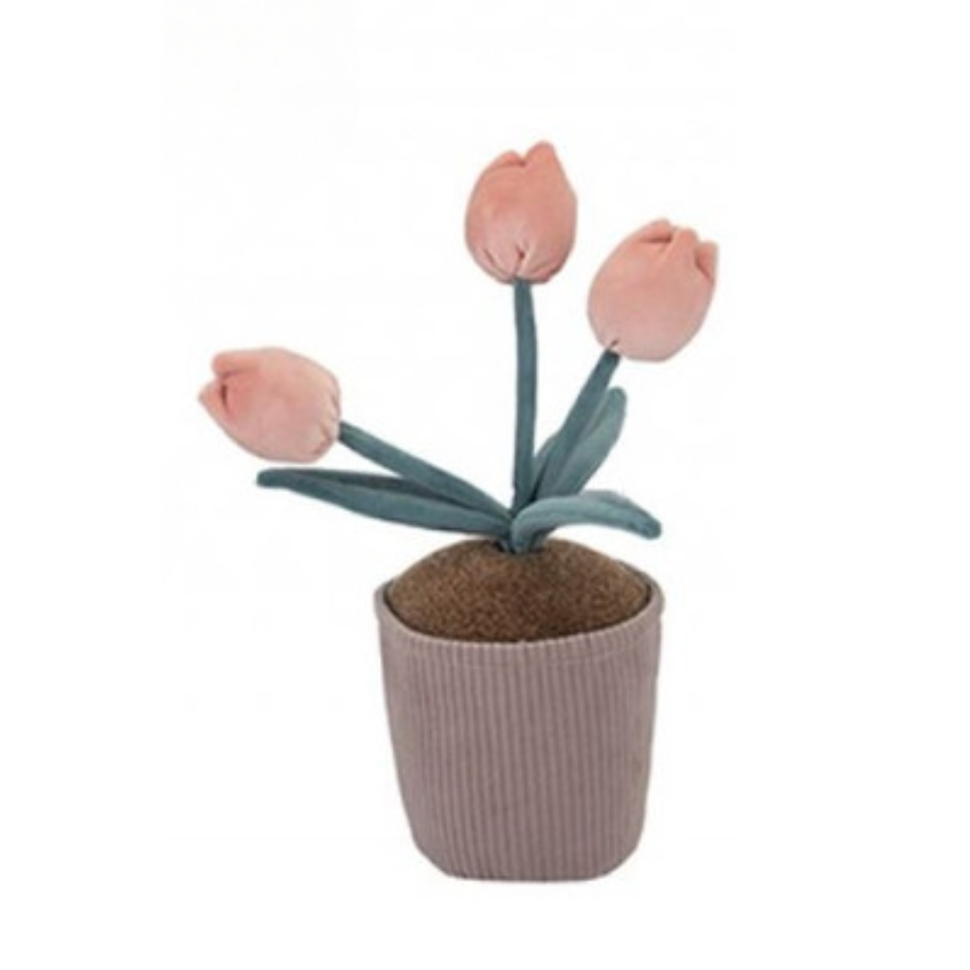 Tulips In a Pot Plush