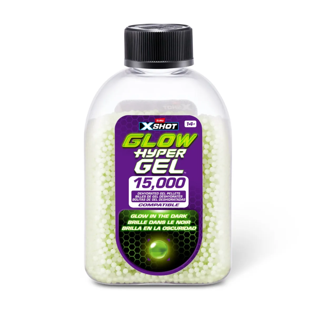 X-SHOT Hyper Glow In The Dark Gellet Refill