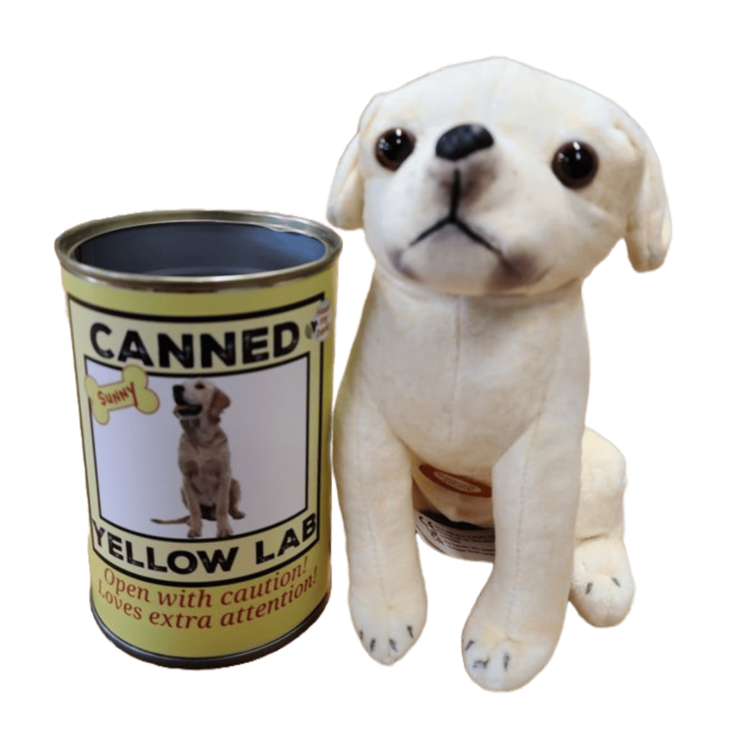 Canned Yellow Lab With Bark Sound
