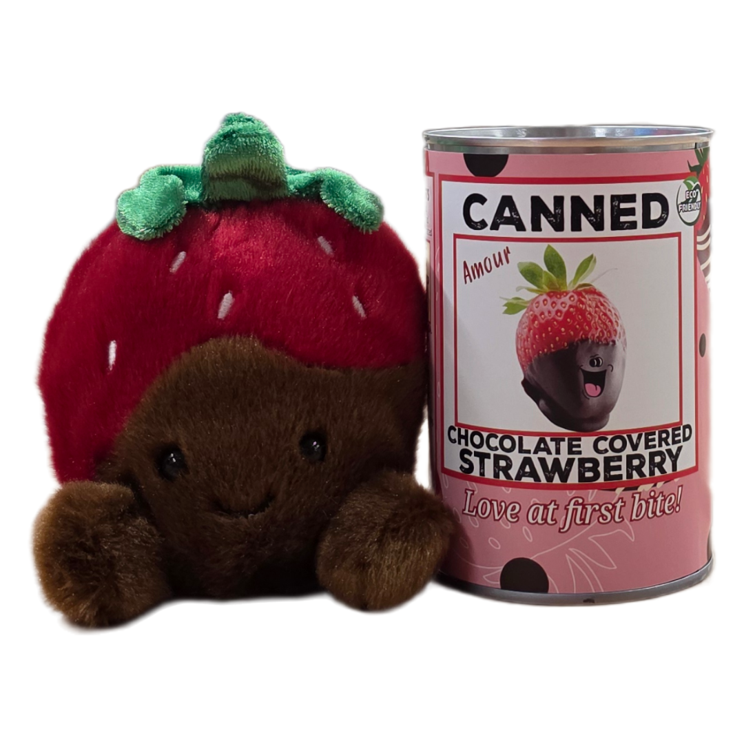 Canned Chocolate Covered Strawberry