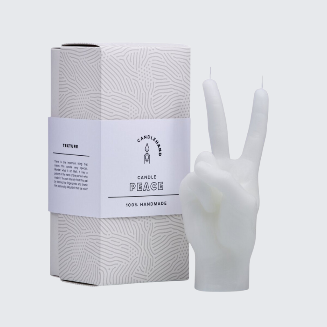 Candle Peace (White)
