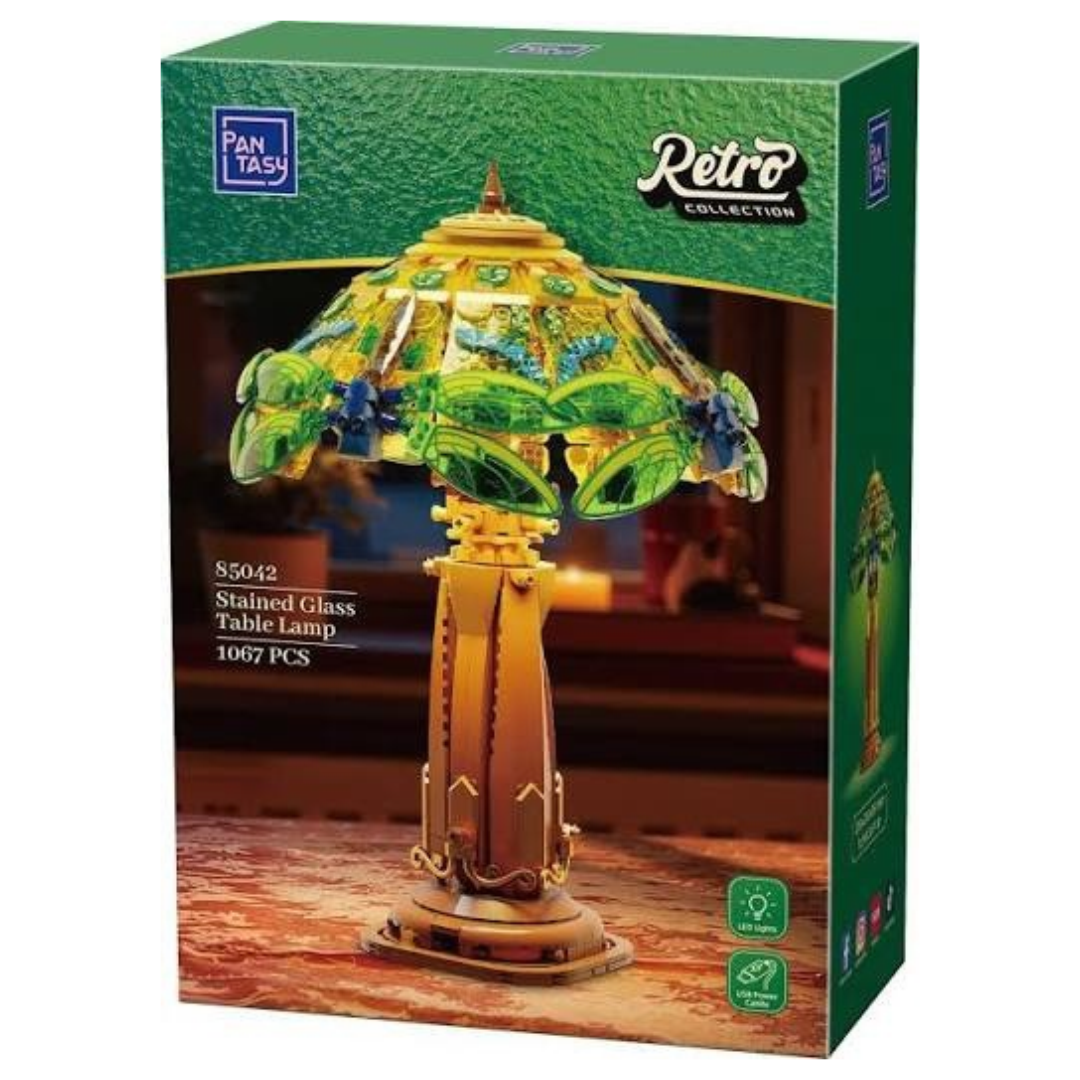 Retro Collection | Stained Glass Table Lamp