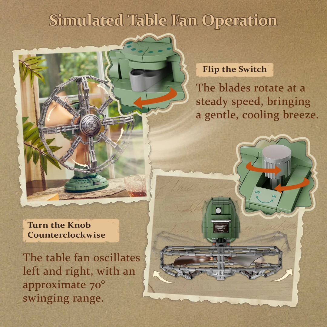 Retro Collection | Table Fan