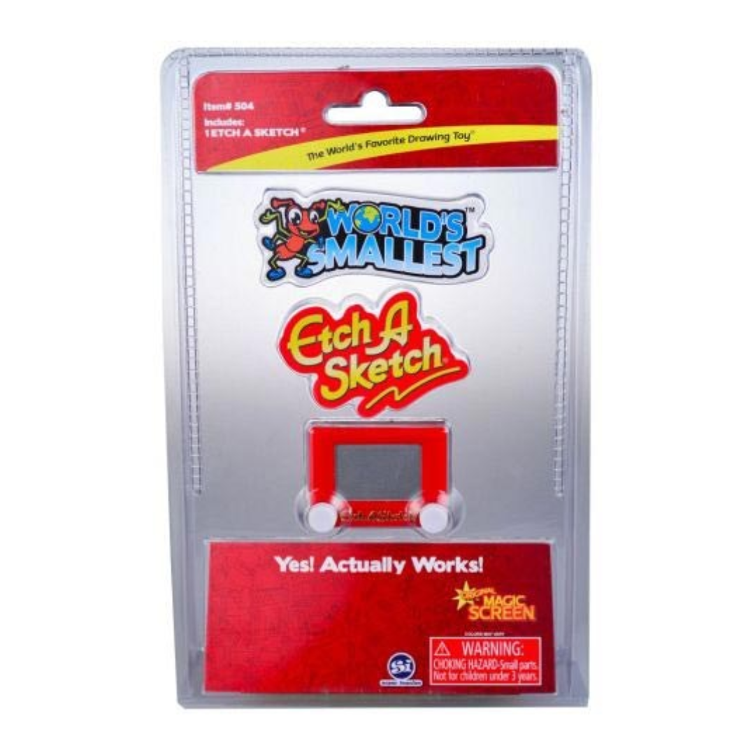 World's Smallest Etch A Sketch