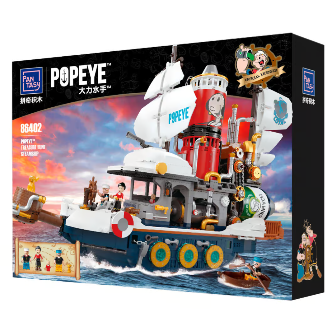 Popeye Treasure Hunt Steamship