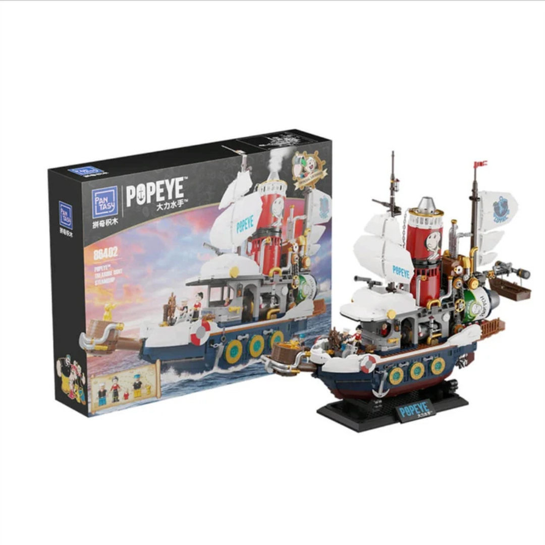 Popeye Treasure Hunt Steamship