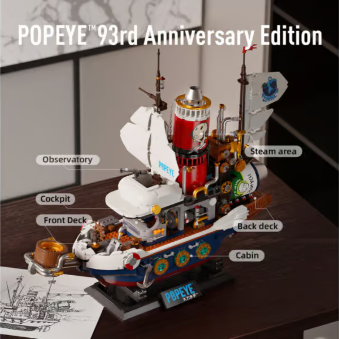 Popeye Treasure Hunt Steamship