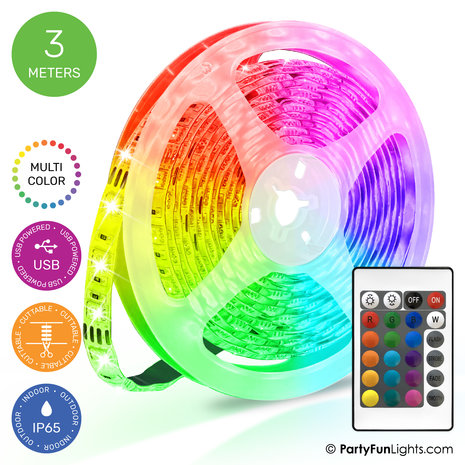 Partyfun Multi-color LED Strip