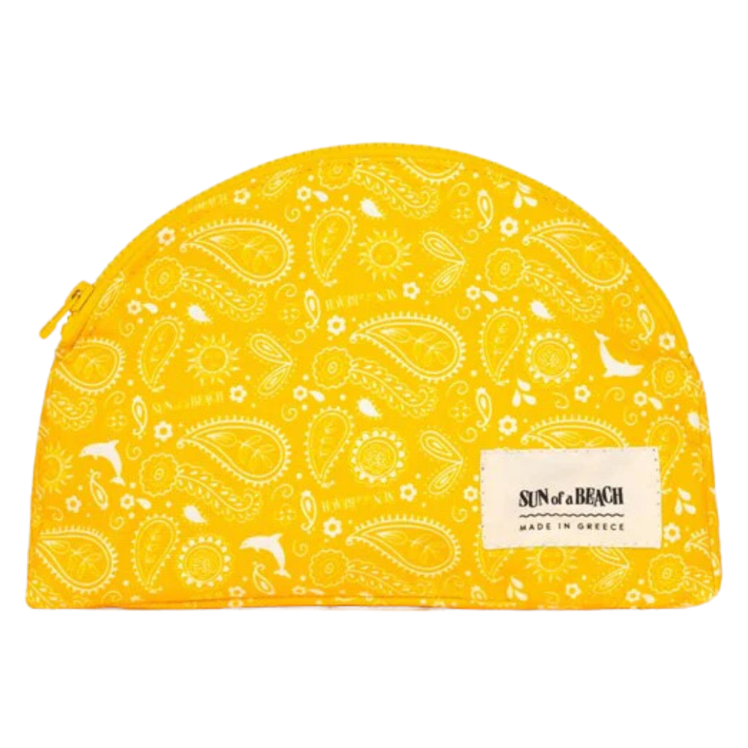 Sun of a Beach Pouch | Bandana Yellow