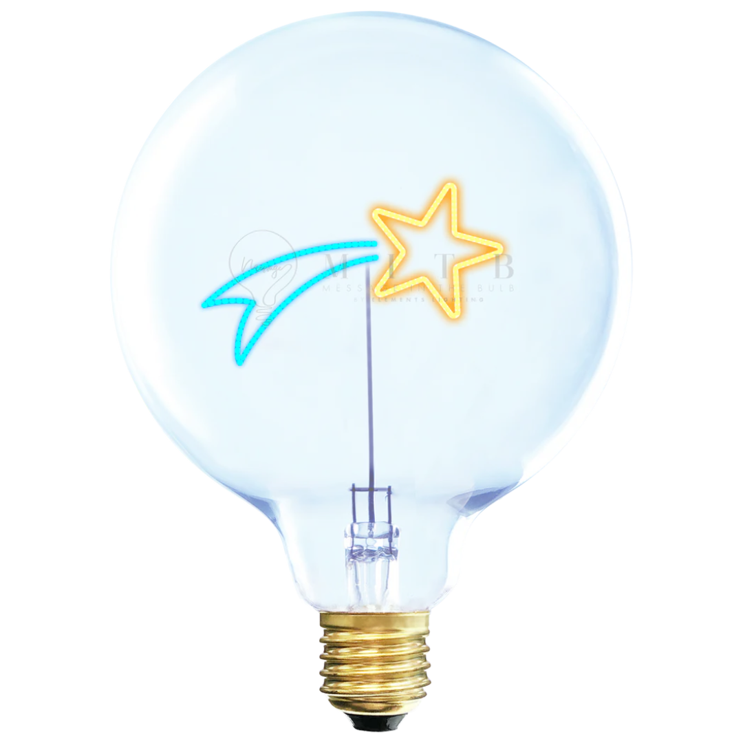 Decorative Light Bulb | Shooting Star
