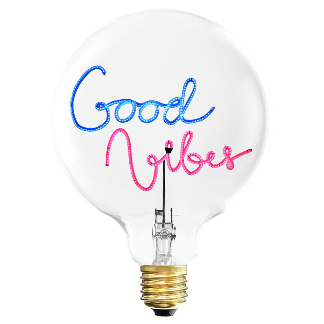 Decorative Light Bulb | Good Vibes
